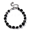 Natural Obsidian Beaded Bracelets for Women G-P563-07P-14-4