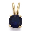 Brass Micro Pave Cubic Zirconia Pendants KK-P192-04-2