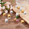 SUNNYCLUE 40Pcs 2 Colors Glass Bottles Bead Containers CON-SC0001-06A-4