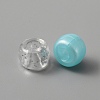 Translucent & Opaque Acrylic Beads OACR-WH0036-06-2