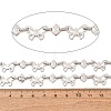 304 Stainless Steel Butterfly & Rhombus Link Chains SA-CBAE0F2-10P-2