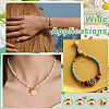 300Pcs Brass Beads KK-ME0002-01-5