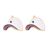 Sport Alloy Enamel Pendants ENAM-C035-01C-1