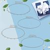 2 Sets 2 Colors Iron Waist Body Chain AJEW-GF0011-04-7
