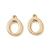 Brass Pendants KK-R164-01O-G-1