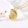 Brass Pendant Necklaces LS-NJEW-S385-05A-G-1