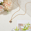 1Pc 925 Sterling Silver Pendant Cabochon Settings STER-BC0003-53G-4