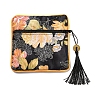 Chinese Style Floral Cloth Jewelry Storage Zipper Pouches LS-AJEW-D063-01A-2