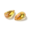 Faceted Teardrop Glass Pendants GLAA-O008-A29-2