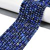 Natural Lapis Lazuli Beads Strands G-P553-F04-04-6