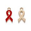 Alloy Enamel Pendants ENAM-S123-001B-2