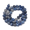 Natural Blue Aventurine Beads Strands G-Z119-A38-02-4