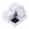 Square Kraft Cardboard Jewelry Boxes AJEW-CJ0001-19-1