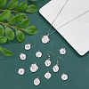 SUPERFINDINGS 30Pcs 5 Style Alloy Pendants FIND-FH0007-49-4