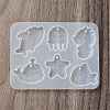 Starfish/Whale/Octopus Pendant DIY Silhouette Silicone Mold DIY-K073-09A-3