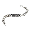 Stainless Steel Chain Bracelet PW-WG42FB0-01-3