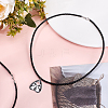 2Pcs Braided Round Leather Cord Necklace Making NJEW-BBC0001-19A-01-4