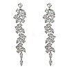 Alloy Rhinestone Tassel Dangle Earrings FS-WG3A30F-01-5