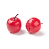 Mini Foam Imitation Apples DJEW-XCP0001-05A-3