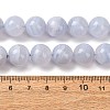 Natural Blue Lace Agate Beads Strands G-F222-30-12mm-01A-3
