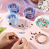 3 Boxes 3 Colors Flat Elastic Crystal String EW-TA0001-12B-5