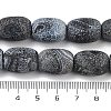 Natural Weathered Agate Beads Strands G-NH0047-B09-02-5