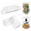  24Pcs Rectangle Transparent Plastic PVC Box Gift Packaging CON-NB0002-15B-1