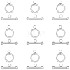 25Pcs 304 Stainless Steel Toggle Clasps STAS-BBC0009-60B-1