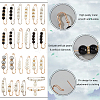  Elit 24Pcs 24 Style Plastic Imitation Pearl Beaded Safety Pin Brooches Set SJEW-PH0001-10-4