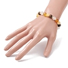 Natural & Synthetic Mixed Gemstone Round Beads Stretch Bracelets for Women BJEW-JB12631-06-3