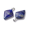 Natural Lapis Lazuli Pendants G-C110-03A-P-2