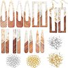 Olycraft DIY Dangle Earring Making Kits DIY-OC0006-33-1