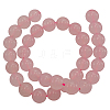 Dyed Natural White Jade Beads Strands X-JBR7-8mm-2