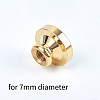 Wax Seal Brass Stamp Head AJEW-WH0209-704-3