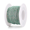 Iron & ABS Plastic Imitation Pearl Tennis Chains CH-Q006-01A-13-2