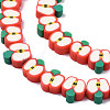 Handmade Polymer Clay Bead Strands CLAY-R069-01C-01D-3