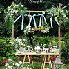 2 Styles Cloth Bowknot Banners AJEW-SP0002-70D-6