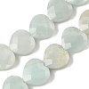 Natural Flower Amazonite Beads Strands G-A309-A10-01-2
