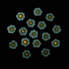 Luminous Resin Decoden Cabochons RESI-K036-26-4