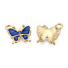 Light Gold Plated Alloy Charms ENAM-T009-03B-1