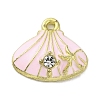 Alloy Enamel Charms FIND-U024-07G-02-1