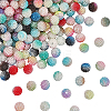 Imitation Pearl Acrylic Beads OACR-PA0001-09B-1