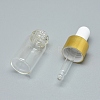 Natural Agate Openable Perfume Bottle Pendants G-E556-13D-4