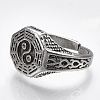 Alloy Cuff Finger Rings RJEW-T006-55-3