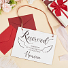 Rectangle Wood Reserved Hanging Sign Decorations DJEW-WH20005-02C-4