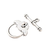 Tibetan Style Toggle Clasps X-LF0026Y-3