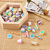 Resin Pendants and Handmade Polymer Clay Pendants DIY-TA0008-75-9