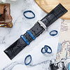 14Pcs 7 Styles Cowhide Leather Watch Strap Ring FIND-FH0017-42A-4