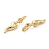 Rack Plating Brass Charms KK-I706-01G-2