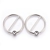 Alloy Buckle Clip PALLOY-WH0056-06P-1